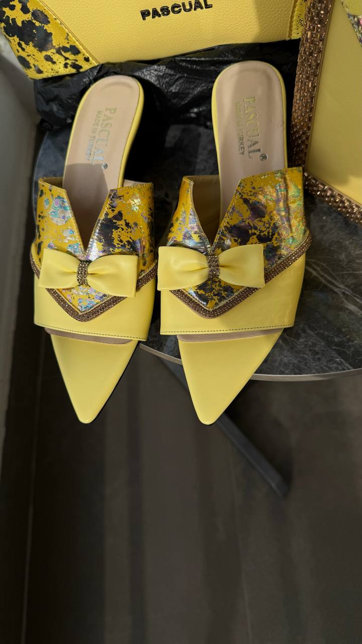 Sandales Pascal Jaune