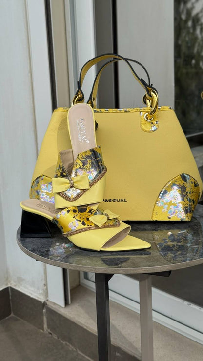 Sac a Pascual Jaune et Chaussures