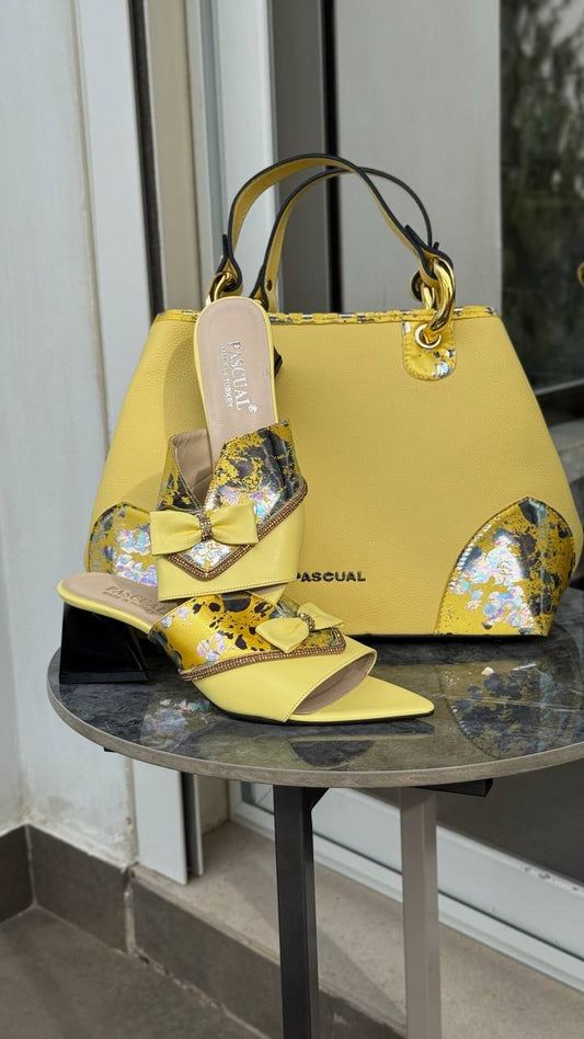 Sac a Pascual Jaune et Chaussures