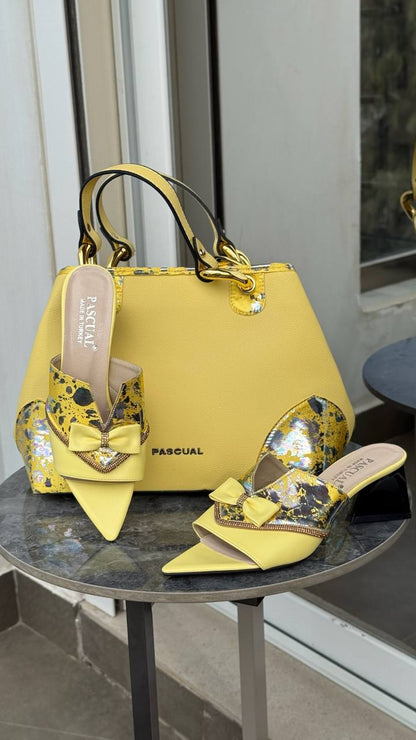 Sac a Pascual Jaune et Chaussures