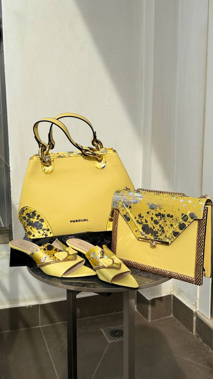 Sac a Pascual Jaune et Chaussures