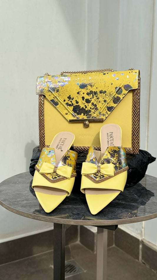 Sac a Pascual Jaune et Chaussures