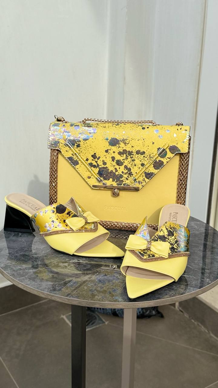 Sac a Pascual Jaune et Chaussures