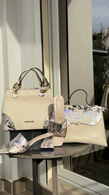 Sac Pascual Beige et Chaussures