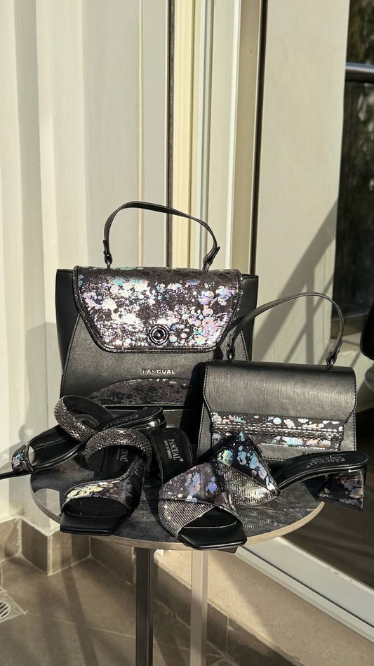 Sac a Pascual Noire et Chaussures