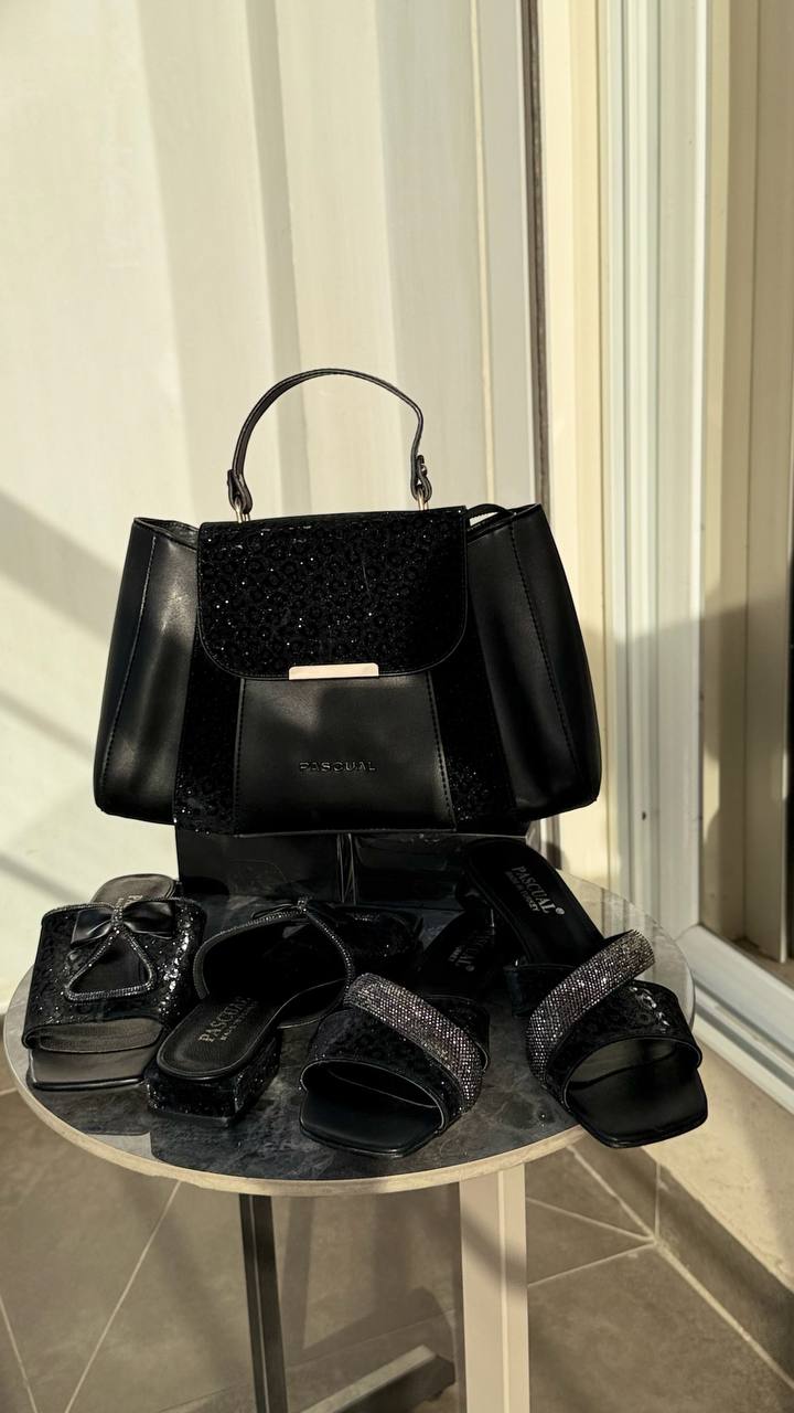 Sac Pascual Noire et Chaussures