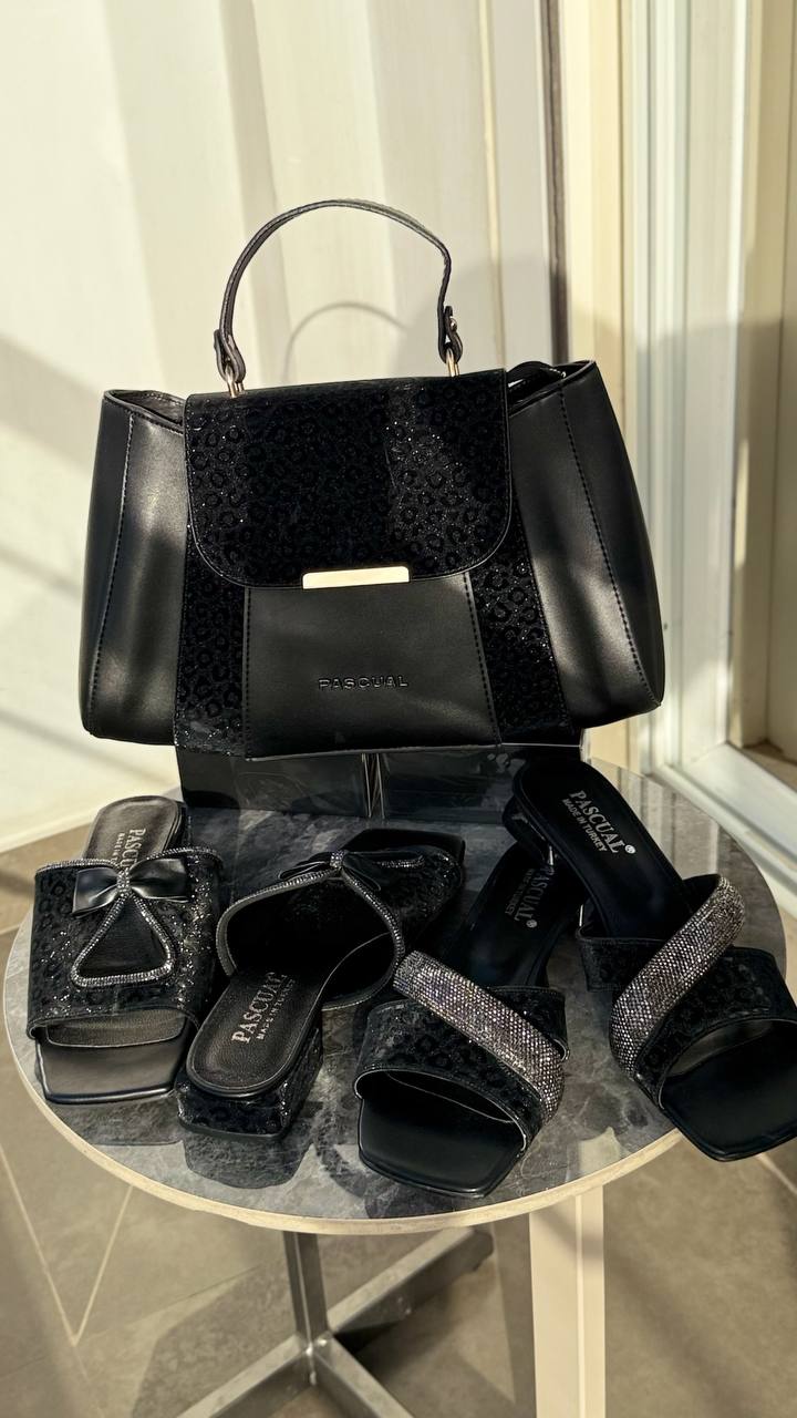 Sac Pascual Noire et Chaussures