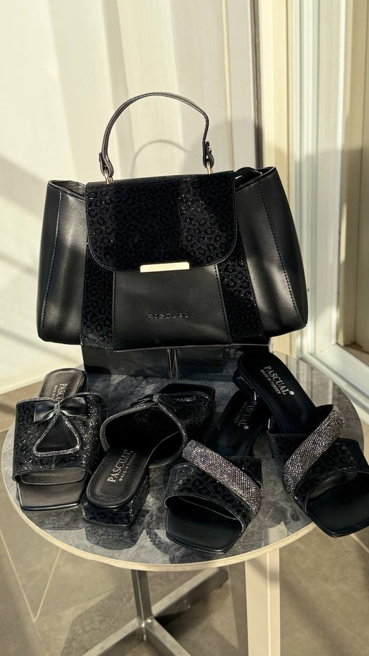 Sac Pascual Noire et Chaussures