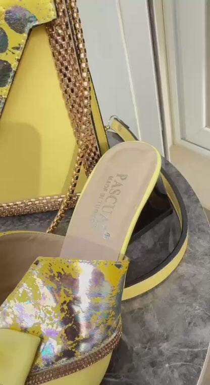 Sac a Pascual Jaune et Chaussures